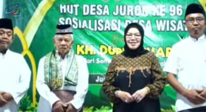 KH.Duri Ashari - Hj.Etik Suryani,S.E,M.M : "Pengajian Akbar Hari Ulang Tahun Kantor Desa Juron , Kaji Rasa Menguatkan Iman & Taqwa Sesama Rukun - Guyub - Tentrem, Adem Sesami Menjaga Integrasi Ilmu Management Otentik Diri" 2 pengajian akbar