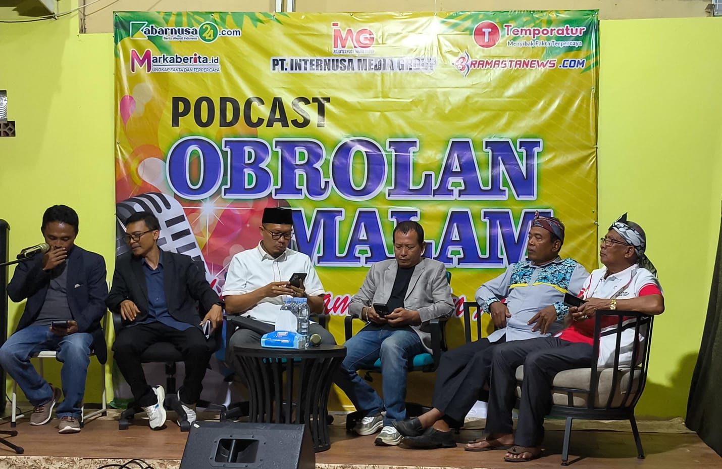 Internusa Media Group - Launching Podcast, Makin Malam Makin Asyik! 2 podcast launching