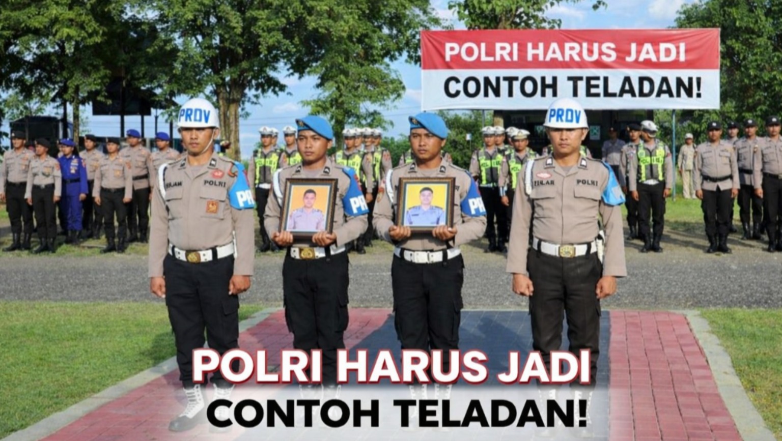 polri harus jadi contoh teladan