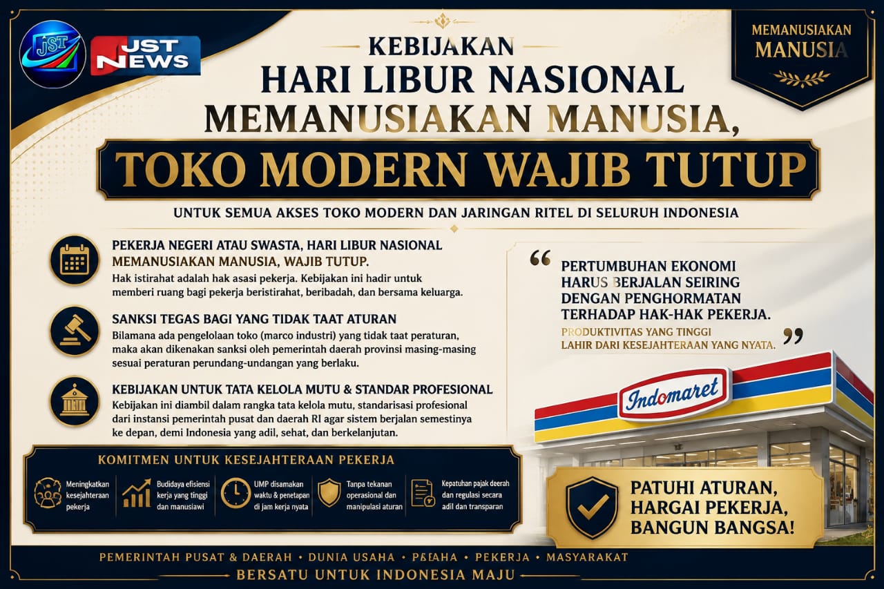 KEBIJAKAN HARI LIBUR NASIONAL: MEMANUSIAKAN MANUSIA, TOKO MODERN WAJIB TUTUP 2 » IMG 20260601 WA0006